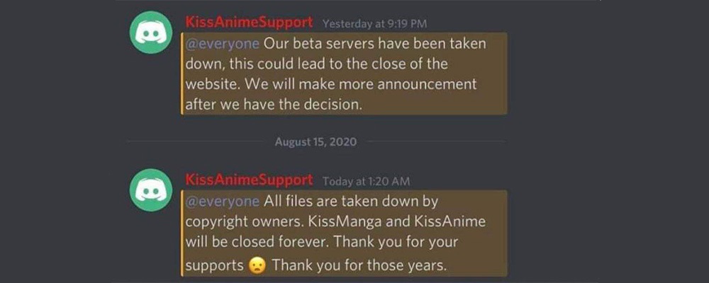 KissAnime Discord